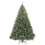 Árbol de Navidad artificial con 300 LED Verde 240 cm PE y PVC