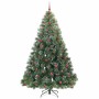 Árbol de Navidad artificial con 300 LED Verde 240 cm PE y PVC