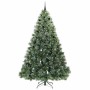 Árbol de Navidad artificial con 300 LED Verde 240 cm PE y PVC