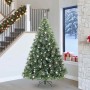 Árbol de Navidad artificial con 300 LED Verde 240 cm PE y PVC