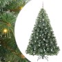 Árbol de Navidad artificial con 300 LED Verde 240 cm PE y PVC