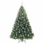 Árbol de Navidad artificial con 300 LED Verde 240 cm PE y PVC
