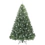 Árbol de Navidad artificial con 300 LED Verde 240 cm PE y PVC