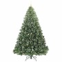 Árbol de Navidad artificial con 300 LED Verde 240 cm PE y PVC