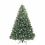 Árbol de Navidad artificial con 300 LED Verde 240 cm PE y PVC