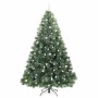 Árbol de Navidad artificial con 300 LED Verde 240 cm PE y PVC