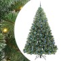 Árbol de Navidad artificial con 300 LED Verde 240 cm PE y PVC
