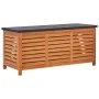 Solid eucalyptus wood garden storage box 117x50x55 cm by vidaXL, Outdoor storage boxes - Ref: Foro24-47285, Price: 228,63 €, ...