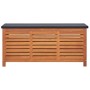 Solid eucalyptus wood garden storage box 117x50x55 cm by vidaXL, Outdoor storage boxes - Ref: Foro24-47285, Price: 228,22 €, ...
