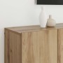 Unidades de TV 6 pcs Roble artisan Madera contrachapada