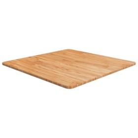 Tablero de mesa cuadrado madera roble marrón claro 70x70x1,5 cm Tablero de mesa cuadrado madera roble marrón claro 70x70x1,5 cm