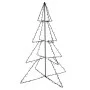 Árbol Navidad 240 luces LED interior y exterior 115x150 cm de vidaXL, Arboles de navidad - Ref: Foro24-51006, Precio: 61,23 €...