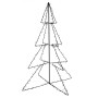 Weihnachtsbaum 240 LED-Lichter drinnen und draußen 115x150 cm von vidaXL, Weihnachtsbäume - Ref: Foro24-51006, Preis: 63,22 €...