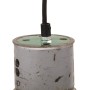 Lámpara colgante industrial redonda multicolor E27 25 W 17 cm