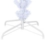 Árbol de Navidad artificial al revés con soporte blanco 210 cm