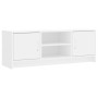 Mueble de TV madera de ingeniería blanco 102x30x37,5 cm de vidaXL, Muebles TV - Ref: Foro24-823253, Precio: 61,14 €, Descuent...