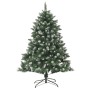 Árbol de Navidad artificial con soporte PVC 120 cm