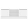 Mueble de TV madera de ingeniería blanco 102x30x37,5 cm de vidaXL, Muebles TV - Ref: Foro24-823253, Precio: 61,14 €, Descuent...