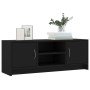Schwarzer TV-Schrank aus Holzwerkstoff, 102 x 30 x 37,5 cm von vidaXL, TV-Möbel - Ref: Foro24-823254, Preis: 60,80 €, Rabatt: %