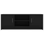 Black engineered wood TV cabinet 102x30x37.5 cm by vidaXL, TV Furniture - Ref: Foro24-823254, Price: 64,12 €, Discount: %