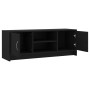 Schwarzer TV-Schrank aus Holzwerkstoff, 102 x 30 x 37,5 cm von vidaXL, TV-Möbel - Ref: Foro24-823254, Preis: 60,80 €, Rabatt: %