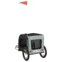 Bicycle trailer for pets, iron frame, Oxford fabric, black and grey. by vidaXL, pet strollers - Ref: Foro24-93832, Price: 95,...