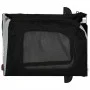 Bicycle trailer for pets, iron frame, Oxford fabric, black and grey. by vidaXL, pet strollers - Ref: Foro24-93832, Price: 95,...