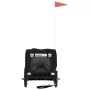 Haustier-Fahrradanhänger, Eisen-Oxford-Stoff, Schwarz von vidaXL, Kinderwagen für Haustiere - Ref: Foro24-93835, Preis: 98,39...