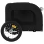 Haustier-Fahrradanhänger, Eisen-Oxford-Stoff, Schwarz von vidaXL, Kinderwagen für Haustiere - Ref: Foro24-93835, Preis: 98,39...