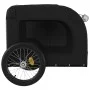 Bicycle pet trailer, iron frame, Oxford fabric in gray and black. by vidaXL, pet strollers - Ref: Foro24-93839, Price: 90,31 ...