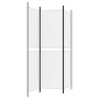 Biombo divisor de 3 paneles de tela blanco 150x180 cm