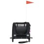 Haustier-Fahrradanhänger, Eisen-Oxford-Stoff, Schwarz von vidaXL, Kinderwagen für Haustiere - Ref: Foro24-93884, Preis: 92,25...