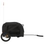 Haustier-Fahrradanhänger, Eisen-Oxford-Stoff, Schwarz von vidaXL, Kinderwagen für Haustiere - Ref: Foro24-93884, Preis: 92,25...