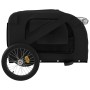 Haustier-Fahrradanhänger, Eisen-Oxford-Stoff, Schwarz von vidaXL, Kinderwagen für Haustiere - Ref: Foro24-93884, Preis: 92,25...