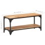 Mesa de centro de madera maciza de acacia 90x30x40 cm de vidaXL, Mesas de centro - Ref: Foro24-320260, Precio: 92,04 €, Descu...
