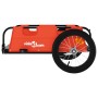 Fahrradanhänger aus Eisen und orangefarbenem Oxford-Stoff von vidaXL, Fahrradanhänger - Ref: Foro24-94166, Preis: 81,54 €, Ra...