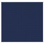 Manta con peso tela azul 220x235 cm 15 kg