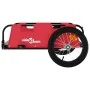 Roter Oxford Fahrradanhänger aus Eisen und Stoff von vidaXL, Fahrradanhänger - Ref: Foro24-94167, Preis: 75,69 €, Rabatt: %