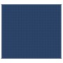 Manta con peso tela azul 220x235 cm 11 kg en Mantas | Comprar online en Foro24