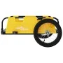 Fahrradanhänger aus Eisen und gelbem Oxford-Stoff von vidaXL, Fahrradanhänger - Ref: Foro24-94169, Preis: 80,19 €, Rabatt: %