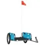 Remolque para bicicletas hierro y tela Oxford azul de vidaXL, Remolques para bicicletas - Ref: Foro24-94170, Precio: 78,65 €,...