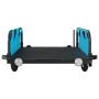 Bicycle trailer iron and blue Oxford cloth by vidaXL, Bicycle trailers - Ref: Foro24-94170, Price: 75,65 €, Discount: %