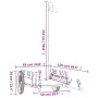Fahrradanhänger aus Eisen und blauem Oxford-Stoff von vidaXL, Fahrradanhänger - Ref: Foro24-94170, Preis: 78,58 €, Rabatt: %