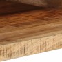 Mesa de centro de madera maciza mango 80x55x30 cm