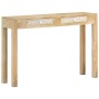 Mesa consola madera maciza de mango decolorada 110x30x75 cm en Mesas auxiliares | Comprar online en Foro24