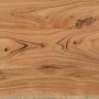 Mueble de TV madera maciza de acacia 112x30x40 cm