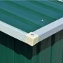 Grüner Gartenschuppen aus Metall, 257 x 298 x 178 cm von vidaXL, Schuppen - Ref: Foro24-143340, Preis: 360,86 €, Rabatt: %