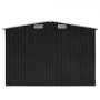 Caseta de jardín metal antracita 257x298x178 cm de vidaXL, Cobertizos - Ref: Foro24-143342, Precio: 380,19 €, Descuento: %