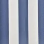 Toldo de lona azul y blanco 450x300 cm de vidaXL, Toldos - Ref: Foro24-143700, Precio: 61,49 €, Descuento: %