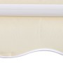 Cremeweiße Markise aus Segeltuch, 350 x 250 cm von vidaXL, Markisen - Ref: Foro24-143702, Preis: 57,93 €, Rabatt: %